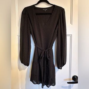 Dynamite Polkadot Ruffled Mini Dress